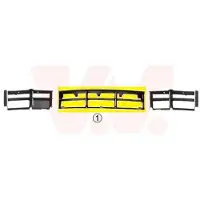 VAN WEZEL 0639590 Ventilatiegrille, bumper