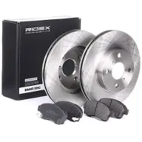 RIDEX 3405B0262 Remschijven en blokken