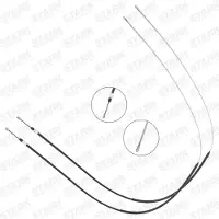 Stark SKCPB-1051171 Handremkabel