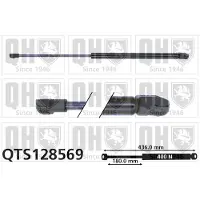 Quinton Hazell QTS128569 Gasveer achterklep