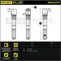 RIDEX 689C0327P Bobine