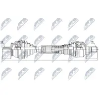 NTY NPW-VV-063 Aandrijfas