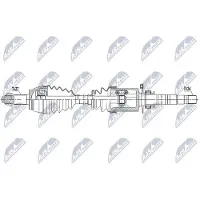 NTY NPW-FT-041 Aandrijfas