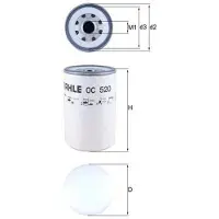 MAHLE ORIGINAL OC 520 Oliefilter
