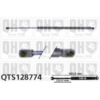 Quinton Hazell QTS128774 Gasveer achterklep