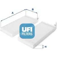 Ufi 31.725.00 Brandstoffilter