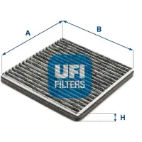 Ufi 54.253.00 Interieurfilter