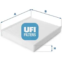 Ufi 53.190.00 Interieurfilter