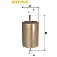 WIX FILTERS WF8102 Brandstoffilter