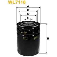 WIX FILTERS WL7118 Oliefilter