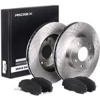 RIDEX 3405B0177 Remschijven en blokken