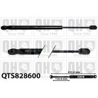 Quinton Hazell QTS828600 Gasveer, Zitplaats instelling