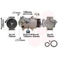 VAN WEZEL 3000K404 Aircopomp
