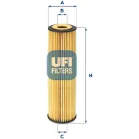 Ufi 24.033.00 Brandstoffilter