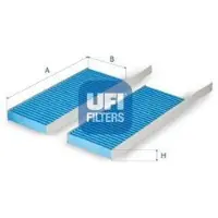 Ufi 34.287.00 Interieurfilter