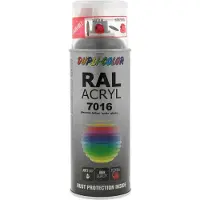 Motip Acryl Hoogglans RAL7016 Antraciet Grijs 400 ML