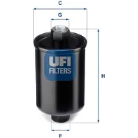 Ufi 53.184.00 Interieurfilter