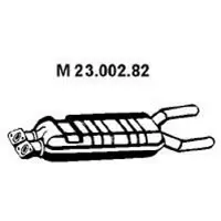 VEGAZ MS-431 Uitlaat middendemper
