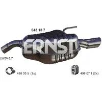 ERNST 043137 Einddemper