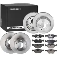 RIDEX 3405B1693 Remschijven en blokken