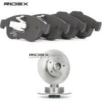 RIDEX 3405B1304 Remschijven en blokken