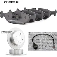 RIDEX 3405B1630 Remschijven en blokken