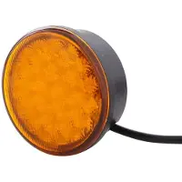 Hella Waarschuwingslamp 24V LED, geel/amber, , geschikt voor onder andere TEREX
