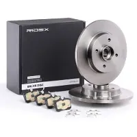 RIDEX 3405B0308 Remschijven en blokken