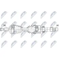 NTY Aandrijfas NPW-RE-167