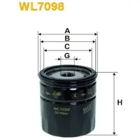 WIX FILTERS WL7098 Oliefilter