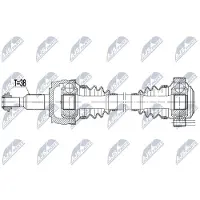 NTY NPW-WW-176 Aandrijfas