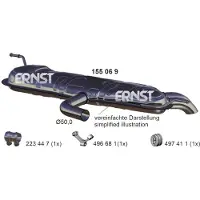 ERNST 155069 Einddemper