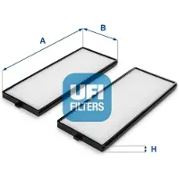 Ufi 31.547.00 Brandstoffilter