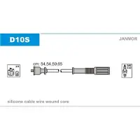 JANMOR D10S.P Bougiekabels