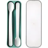 Mepal Babylepelset Mio Blauw 2-delig