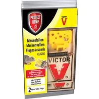 Protect Home Muizenval | | Victor Classic | 2 stuks (Hout)