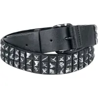 Rock Rebel by EMP - Gothic Riem - Studded Belt - zwart - Maat 115 cm