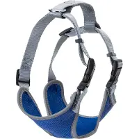 Nobleza Hondentuig - Borsttuig - Harnas - reflecterend - Nylon - verstelbaar - L - Blauw