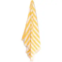 Green Petition Delmor Ochre Strandlaken (100 x 180) - 100% uit gerecycleerd materiaal