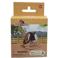 Collecta Figurine Set - Accessoires Voor Paardrijden - Paarden - Handgeschilderd - Miniatuur