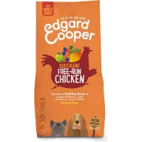 Edgard & Cooper hond adult brok kip 12kg met extra rocco sticks