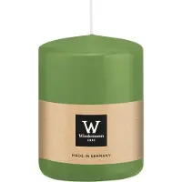 Wiedemann Cilinderkaars/stompkaars - lichtgroen - 6 x 8 cm - 29 branduren - zuilkaarsen