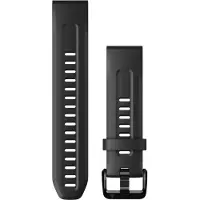 Garmin QuickFit Siliconen bandje - QuickFit 20 mm aansluiting - Zwart