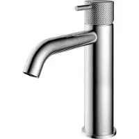 Hotbath Cobber X CX003MC Wastafelkraan - Verouderd Ijzer - Zonder Waste - Messing - Kranen, Wastafelkranen, Opbouw Wastafelkranen - 8720847737397