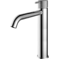 Hotbath Cobber X wastafelkraan - opbouw - hoog - voorsprong 18cm - verouderd ijzer (goud) CX003HCAI