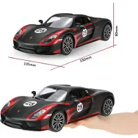 Rastar Rs Porsche 918 Spyder 1:14 - Mat Zwart