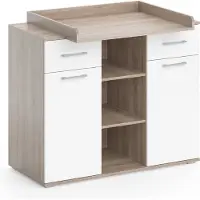 Vicco Leonie Commode – 113 x 109 cm Sonoma