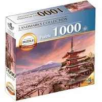 Braet Puzzel World Landmarks - Mount Fuji 1000 stuks