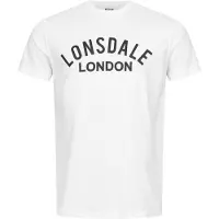 Lonsdale Shirt 'Brafield' zwart / wit