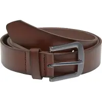 Urban Classics Riem - Easy Synthetic Leather Belt - bruin - Maat S-M